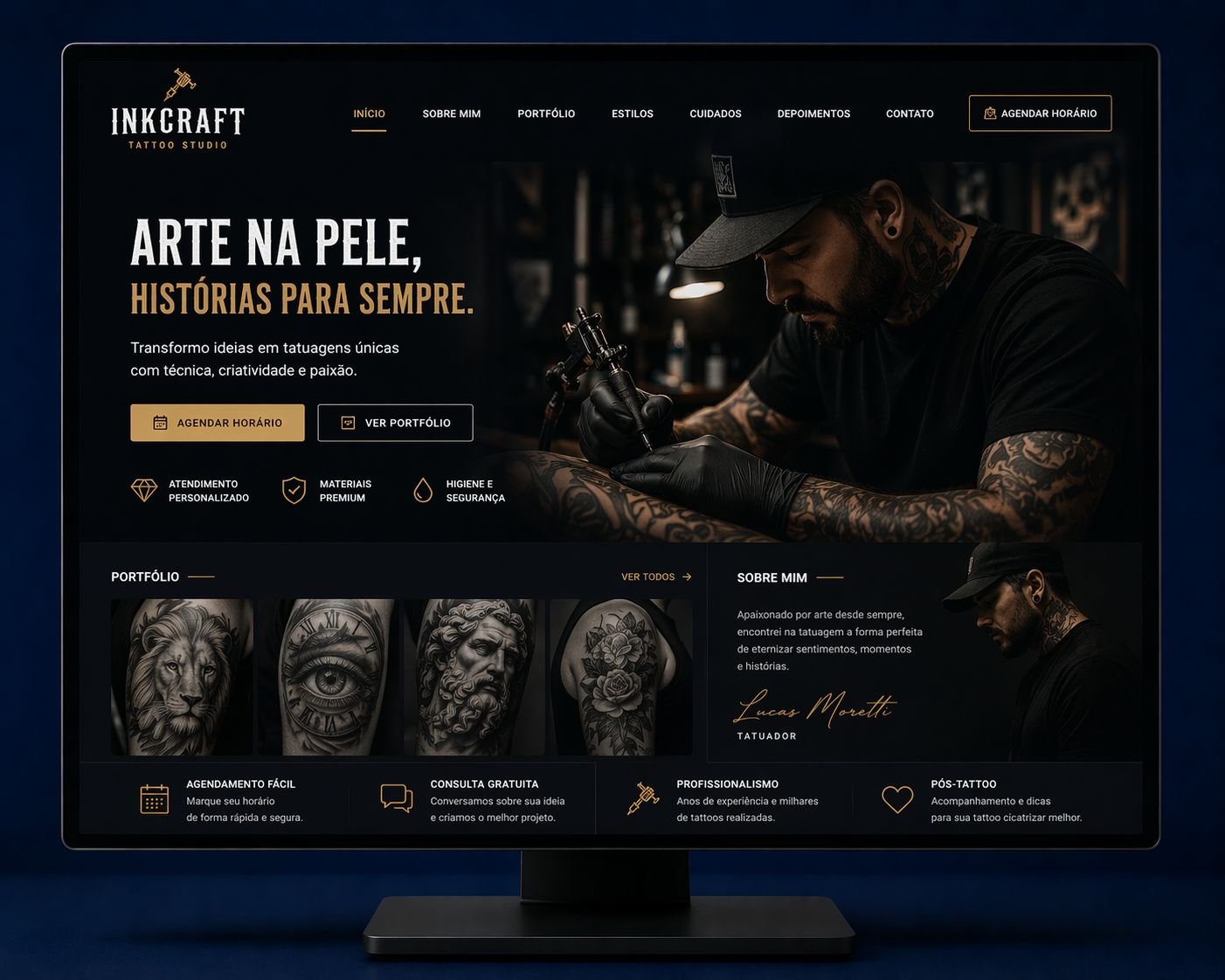 Site para Tatuagens