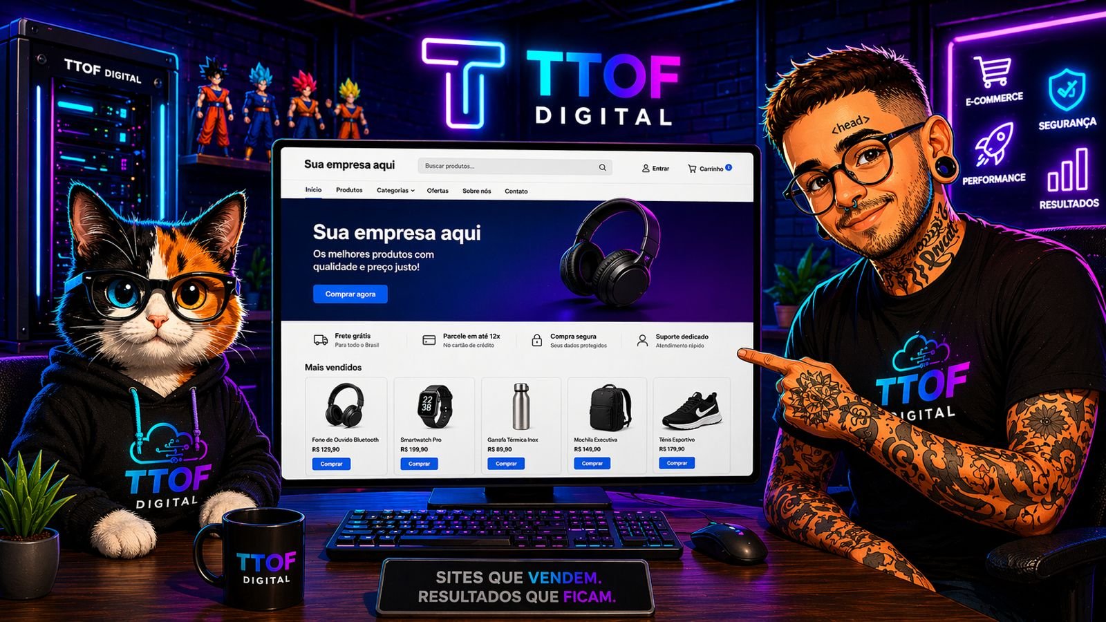 TToF Digital - Criação de Sites Profissionais